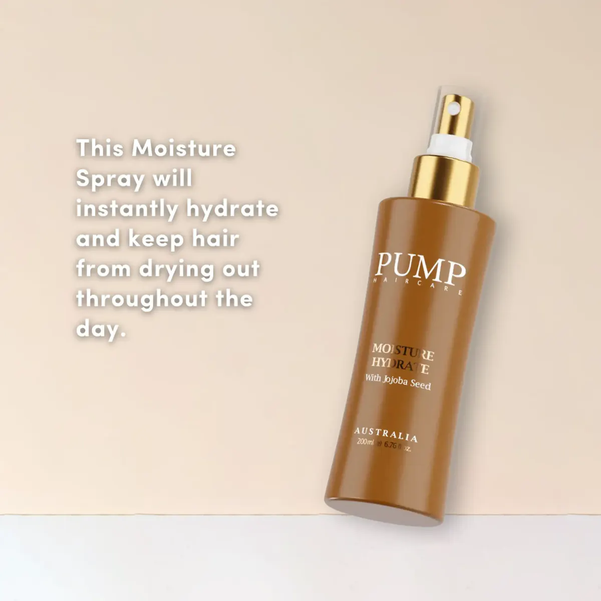 Pump Haircare Moisture Hydrate Spray 200ml, view 3