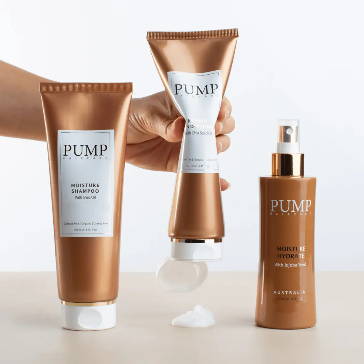 Pump Haircare Moisture Hydrate Spray 200ml, view 4