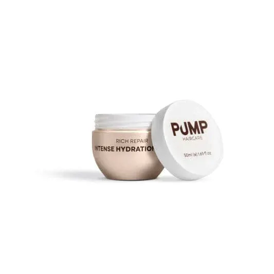 Pump Haircare Rich Repair Intense Hydration Mask Travel Size 50ml, view 2