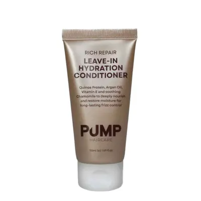 Pump Haircare Rich Repair Leave In Hydration Conditioner Travel Size 50ml