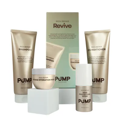 Pump Haircare Rich Repair Revive Pack