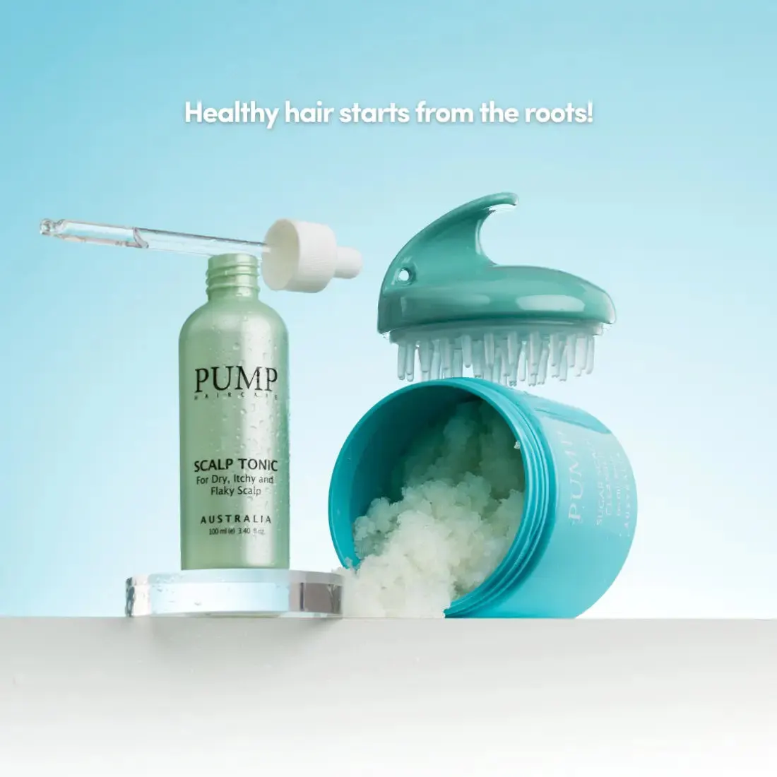 Pump Haircare Sugar Scalp Cleanser 400g, view 4