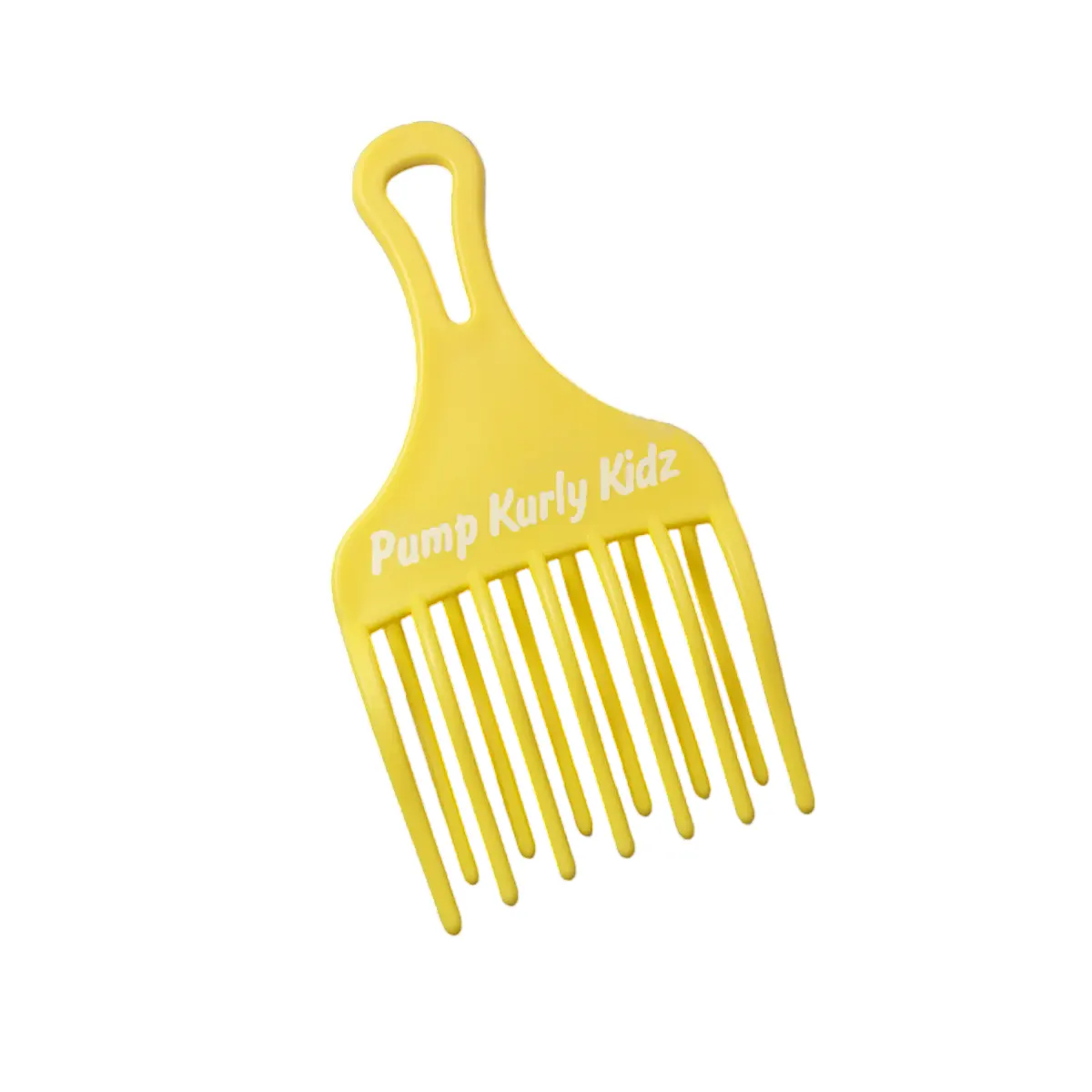 Pump Haircare Kurly Kidz Yellow Comb