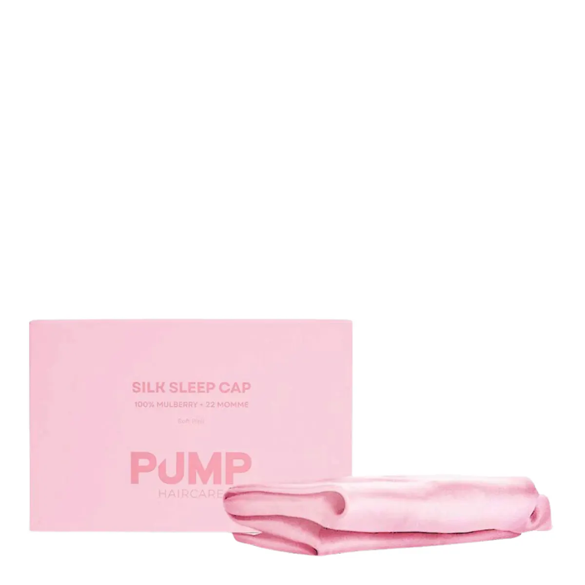 Pump Mulberry Silk Sleep Cap - Pink