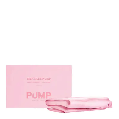 Pump Mulberry Silk Sleep Cap - Pink