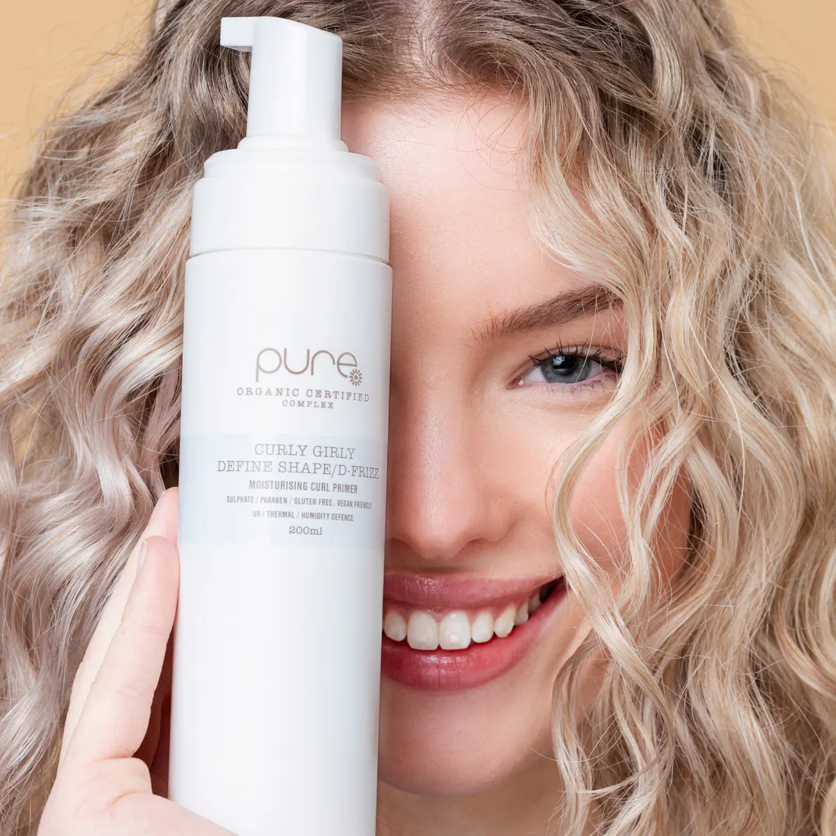 Pure Curly Girly Moisturising Curl Primer 200ml, view 4