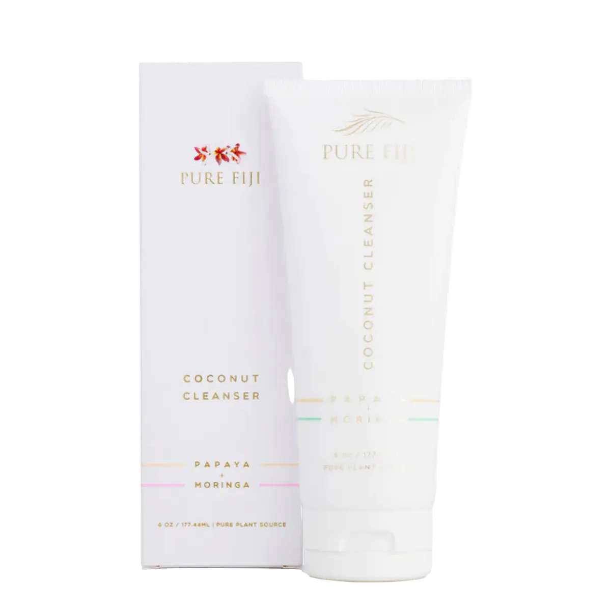 Pure Fiji Coconut Cleanser With Papaya & Moringa 175ml
