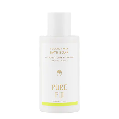 Pure Fiji Coconut Milk Bath Soak 415ml - Coconut Lime Blossom