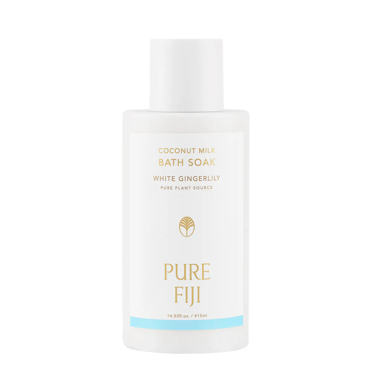Pure Fiji Coconut Milk Bath Soak 415ml - White Gingerlily