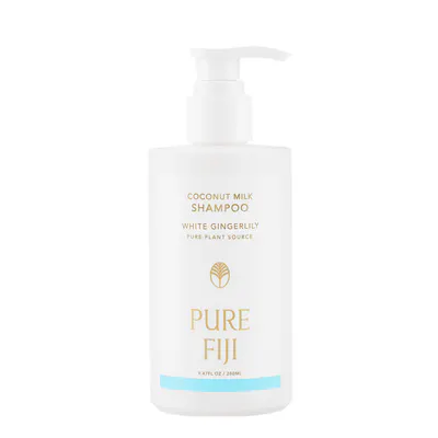 Pure Fiji Coconut Milk Shampoo 280ml - White Gingerlily