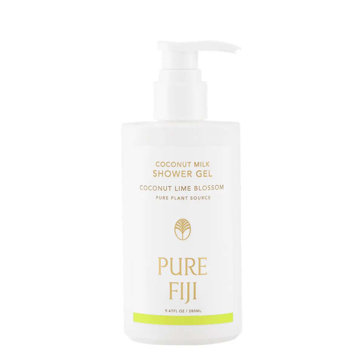 Pure Fiji Coconut Milk Shower Gel 280ml - Coconut Lime Blossom