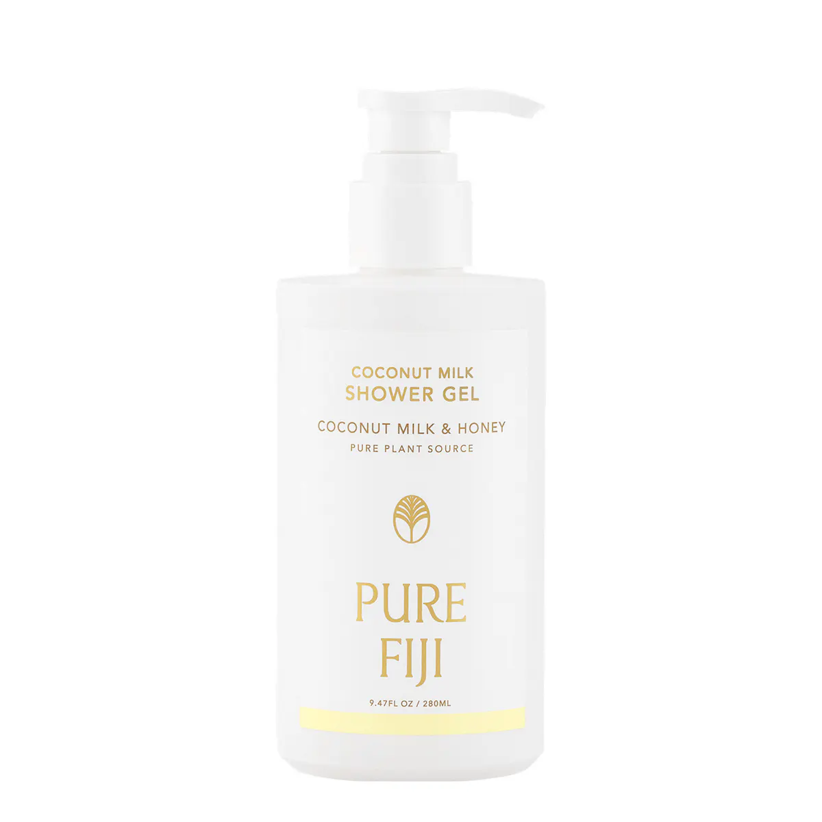 Pure Fiji Coconut Milk Shower Gel 280ml - Coconut Milk & Honey