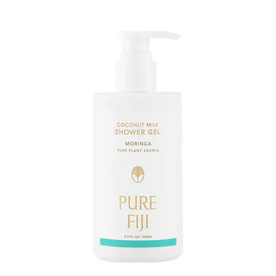 Pure Fiji Coconut Milk Shower Gel 280ml - Moringa