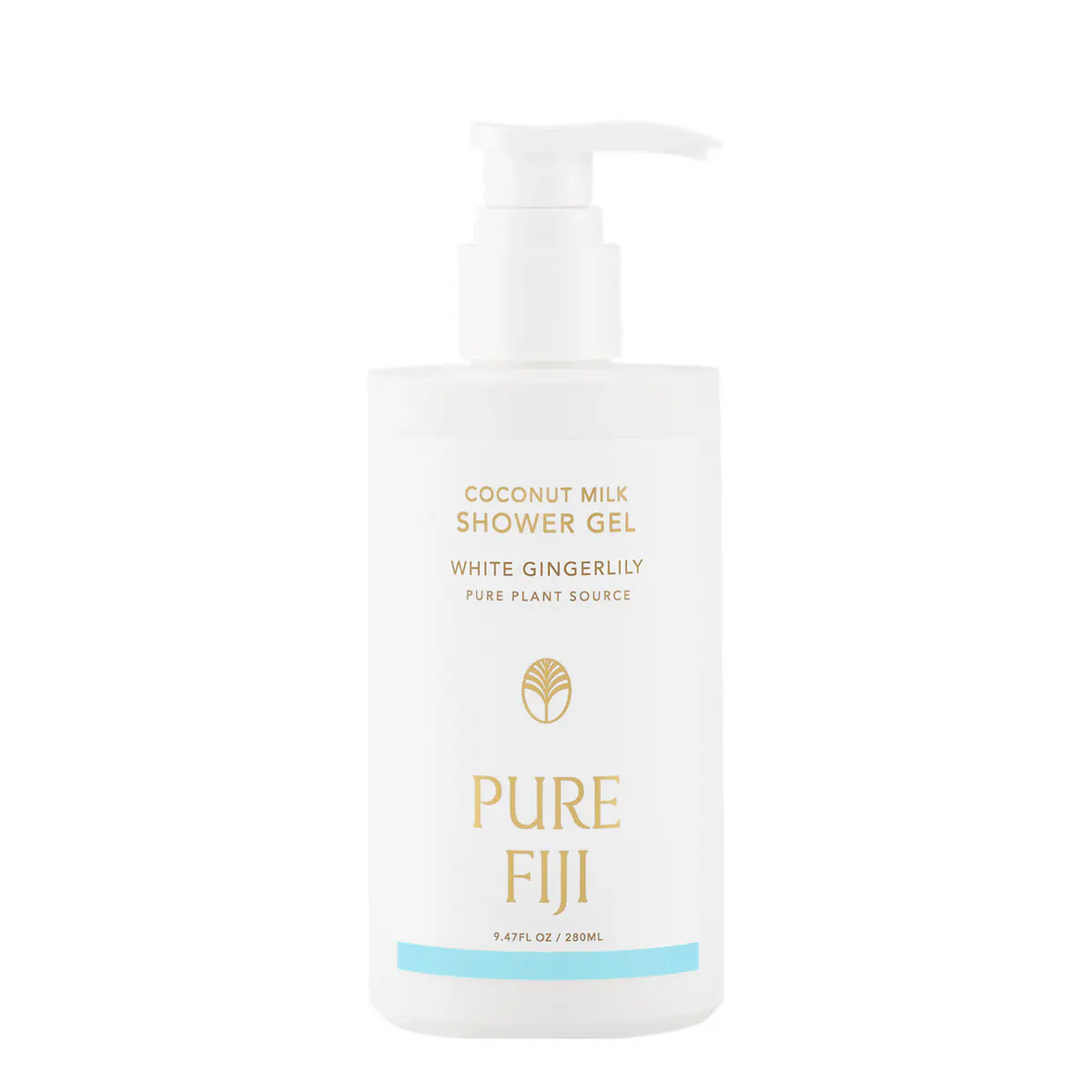Pure Fiji Coconut Milk Shower Gel 280ml - White Gingerlily
