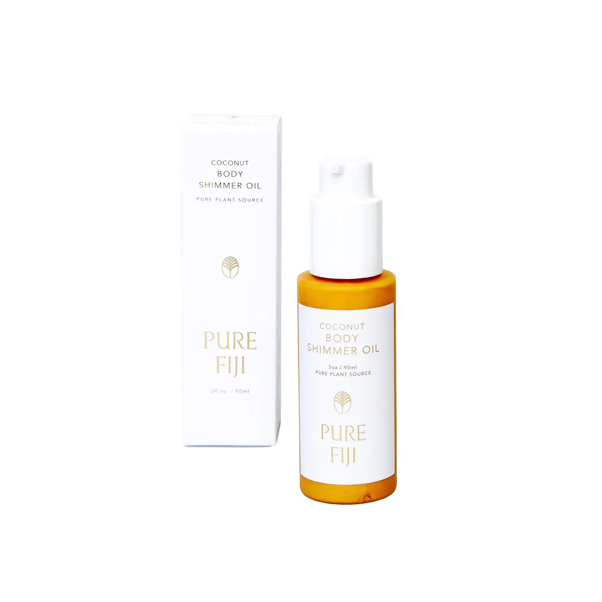 Pure Fiji Coconut Shimmer Body Oil 90ml, view 4