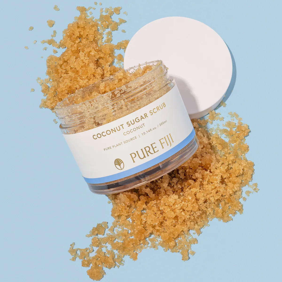 Pure Fiji Coconut Sugar Scrub 300ml - Coconut, view 2
