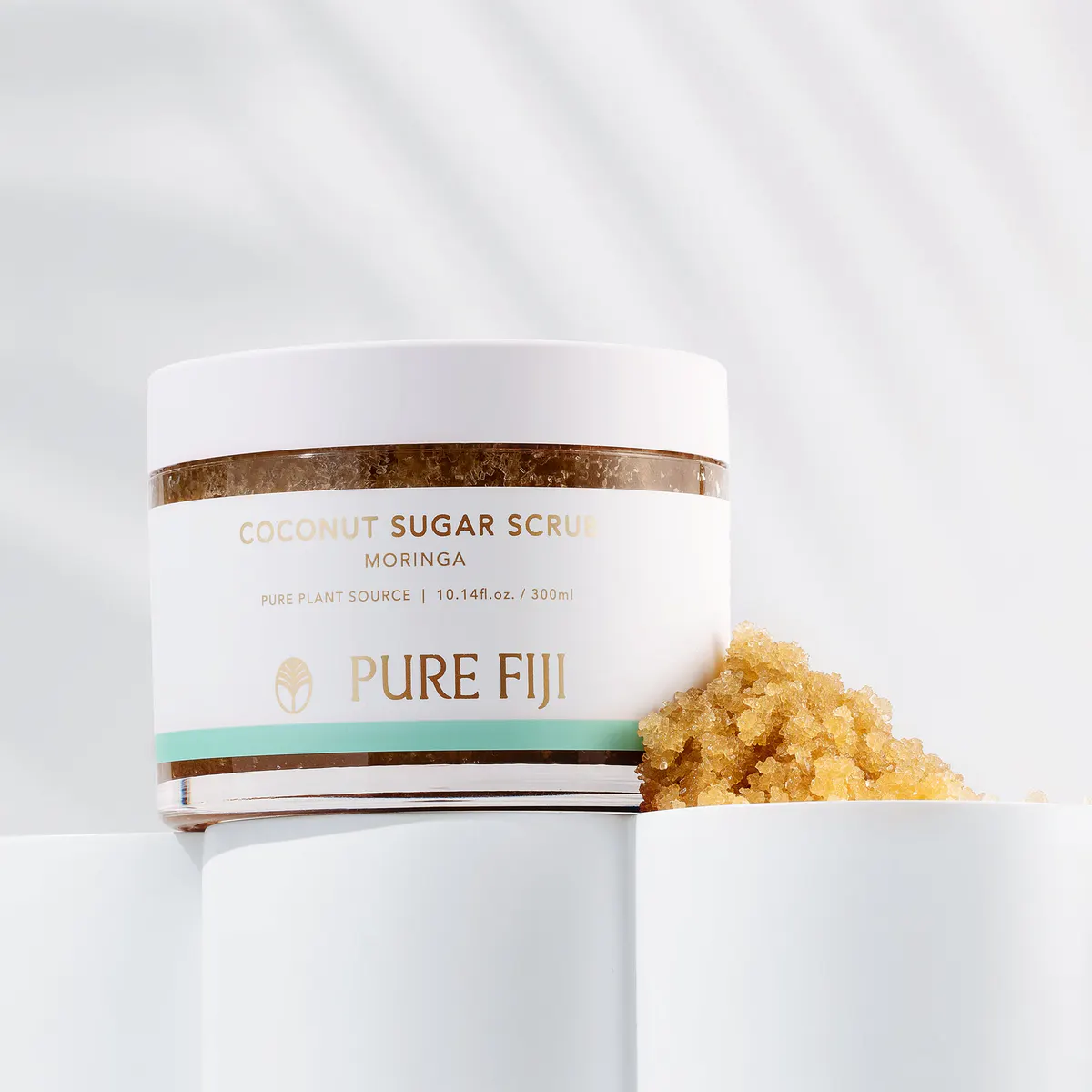 Pure Fiji Coconut Sugar Scrub 300ml - Moringa, view 3