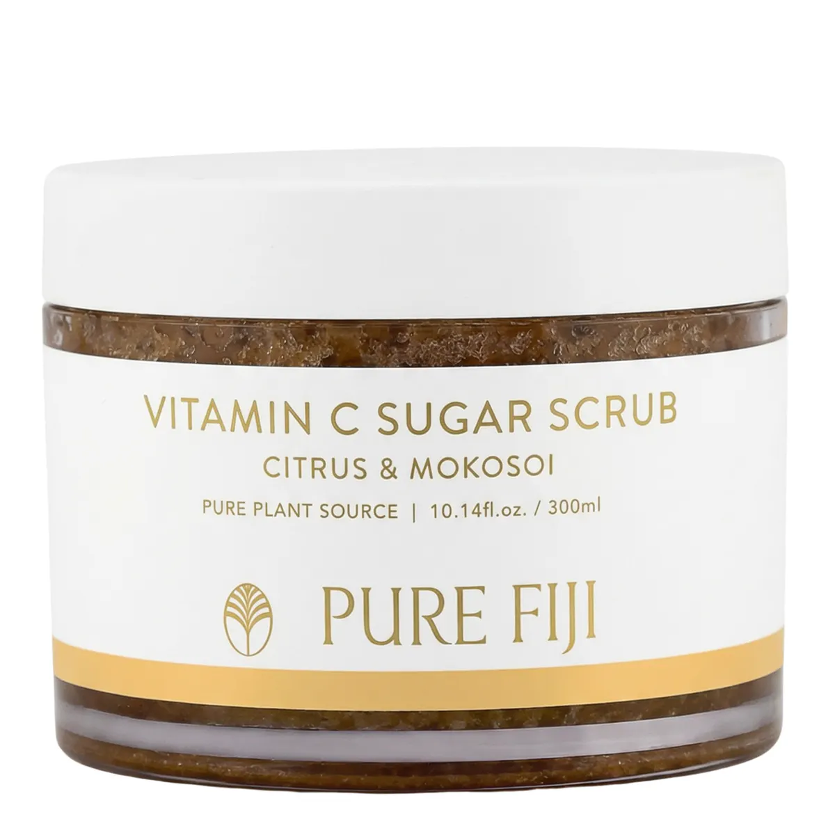 Pure Fiji Coconut Sugar Scrub 300ml - Vitamin C Citrus & Mokosoi