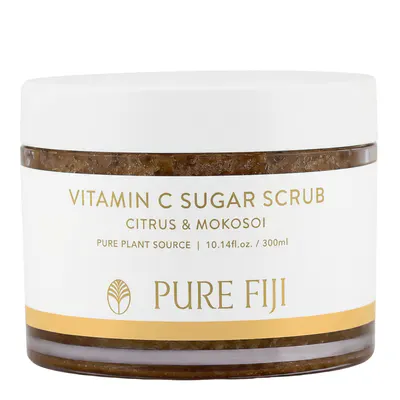Pure Fiji Coconut Sugar Scrub 300ml - Vitamin C Citrus & Mokosoi