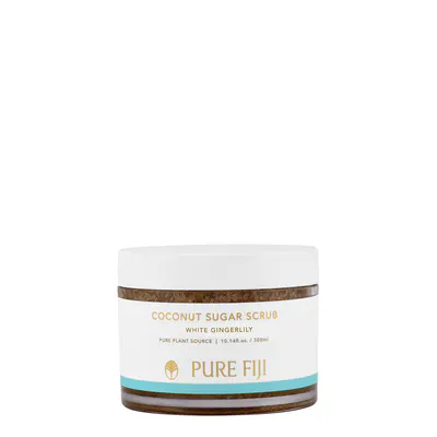 Pure Fiji Coconut Sugar Scrub 300ml - White Gingerlily