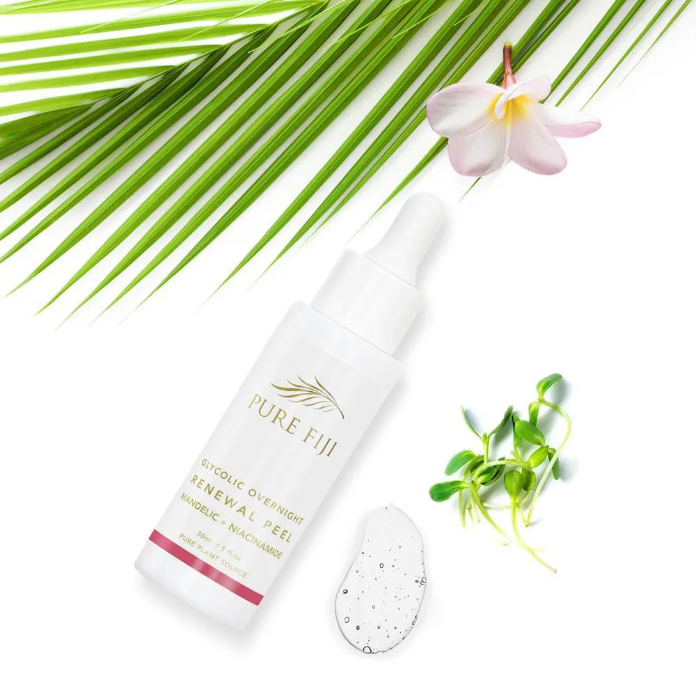 Pure Fiji Glycolic Overnight Renewal Peel with Mandelic & Niacinamide 30ml, view 2