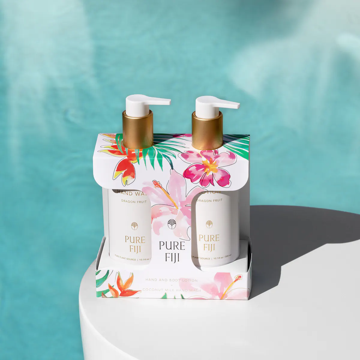 Pure Fiji Hand Wash & Lotion Vanity Duo Pack - Coconut Lime Blossom, view 2