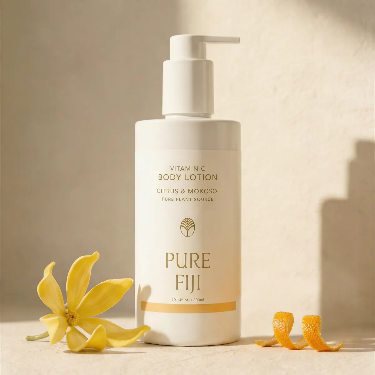 Pure Fiji Hydrating Body Lotion 300ml - Vitamin C Citrus & Mokosoi, view 2