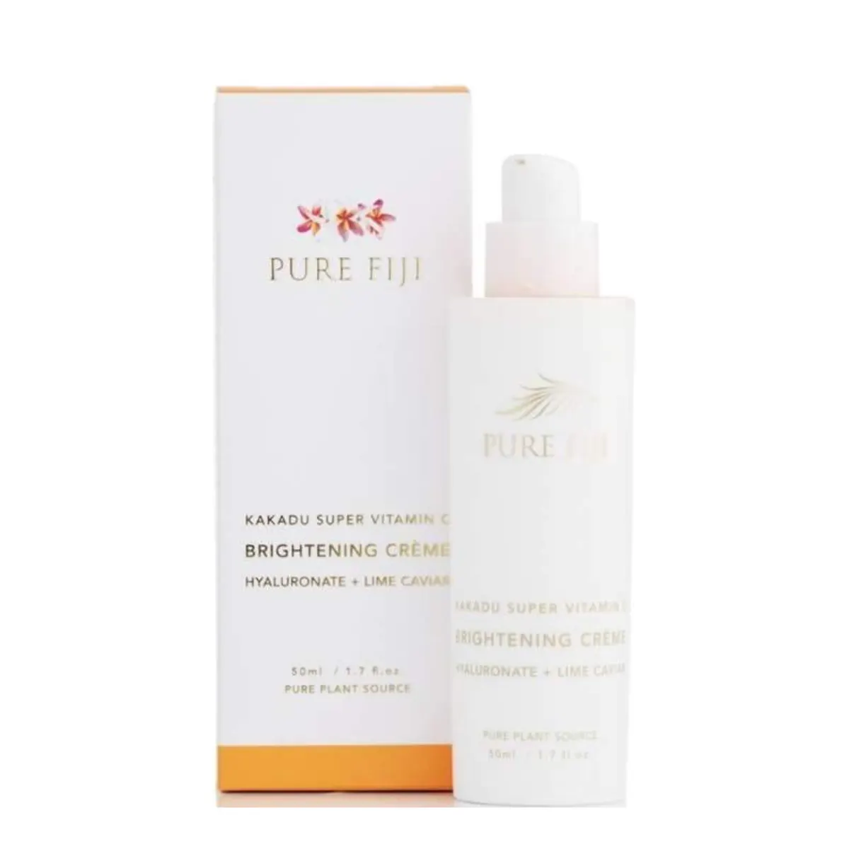 Pure Fiji Kakadu Super Vitamin C Brightening Crème with Hyaluronic & Caviar 50ml