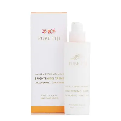 Pure Fiji Kakadu Super Vitamin C Brightening Crème with Hyaluronic & Caviar 50ml