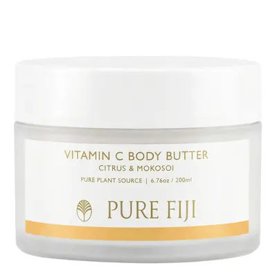 Pure Fiji Nourishing Body Butter 200ml - Vitamin C Citrus & Mokosoi