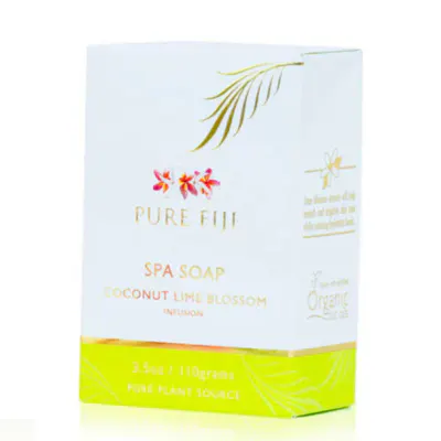 Pure Fiji Spa Soap - Coconut Lime Blossom 110g