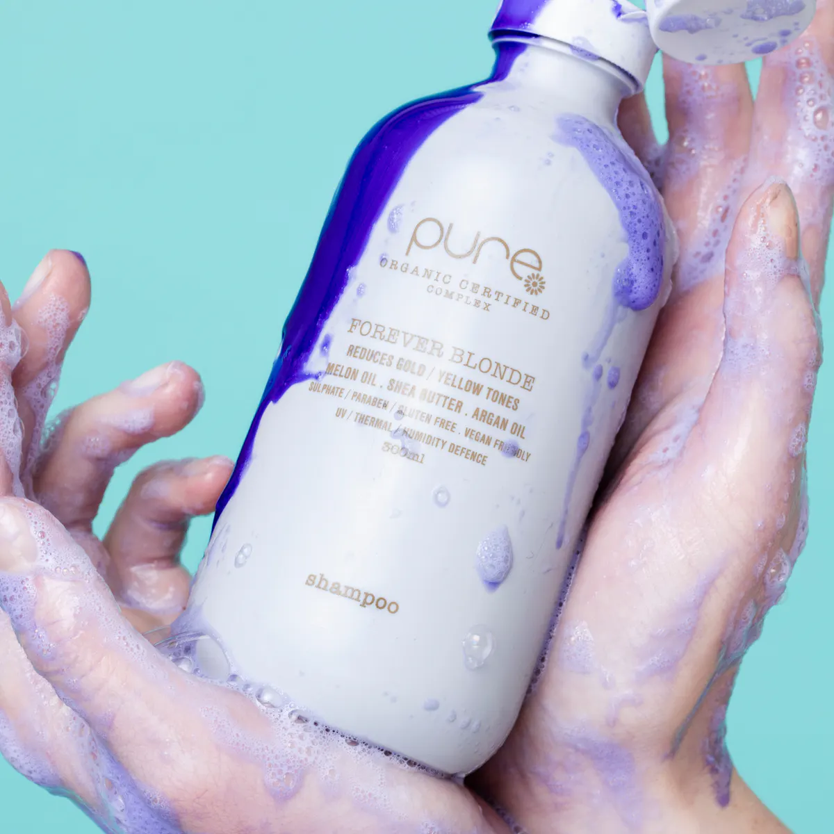 Pure Forever Blonde Shampoo 300ml, view 2