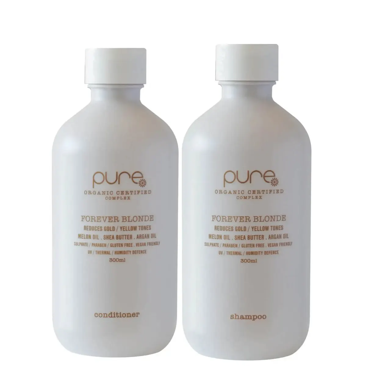 Pure Forever Blonde Shampoo and Conditioner Duo Bundle