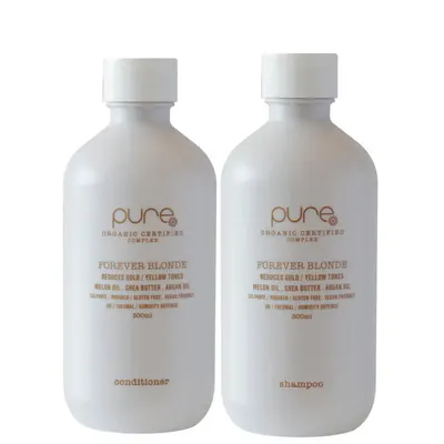 Pure Forever Blonde Shampoo and Conditioner Duo Bundle