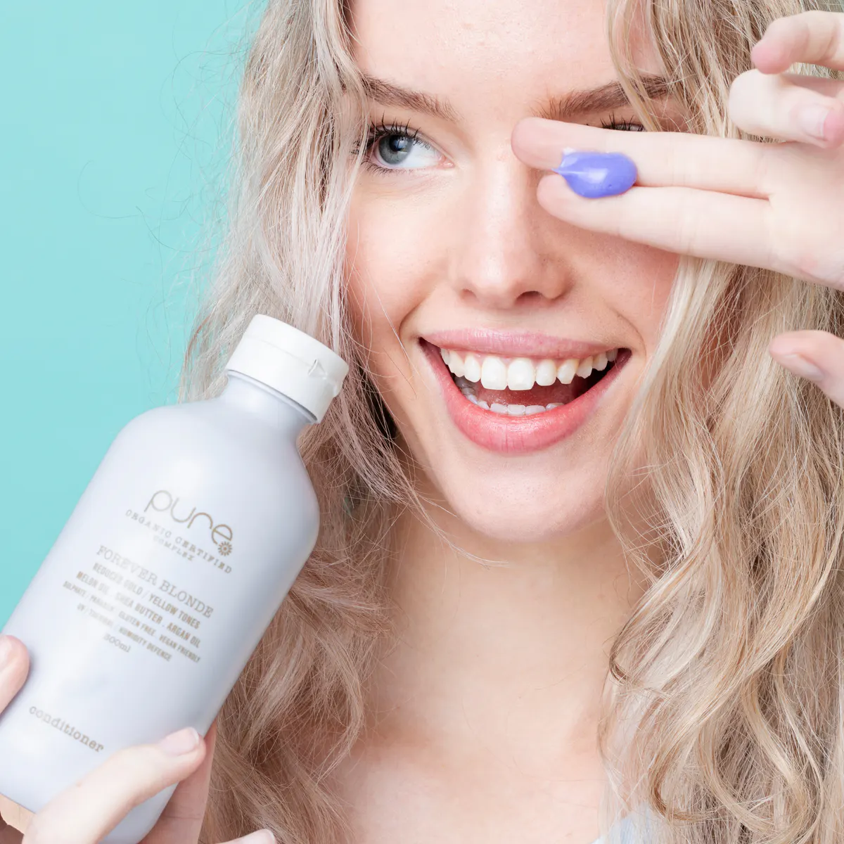 Pure Forever Blonde Shampoo and Conditioner Duo Bundle, view 2