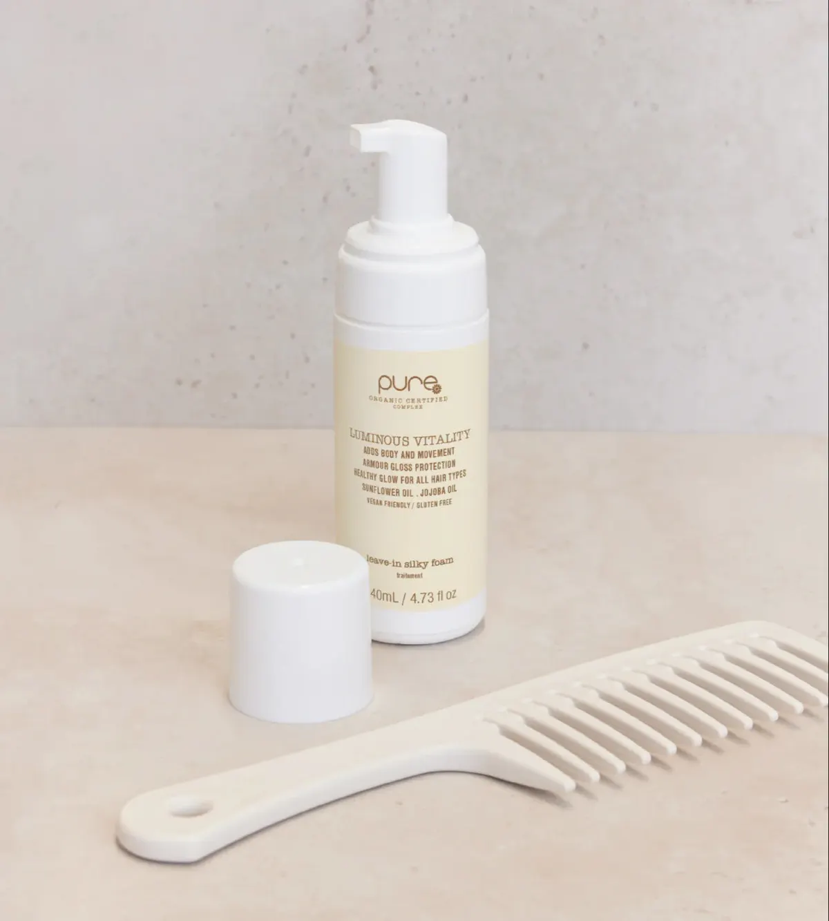 Pure Lamellar Vitality Leave-in Silky Foam 140ml, view 2