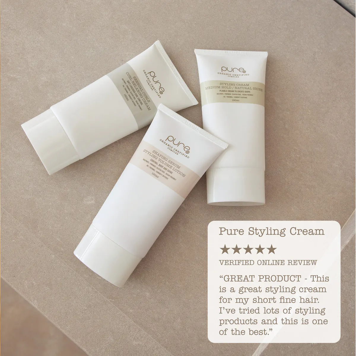 Pure Sensual Curls Curl Relaxing Cream 150ml, view 3