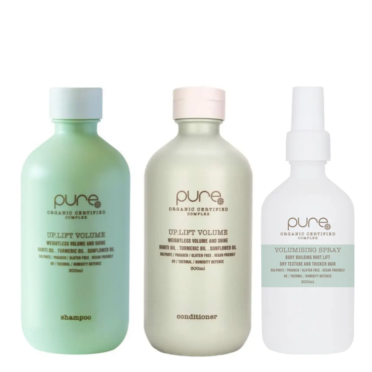 Pure Up.Lift Volume Bath Trio Bundle with Volumising Spray