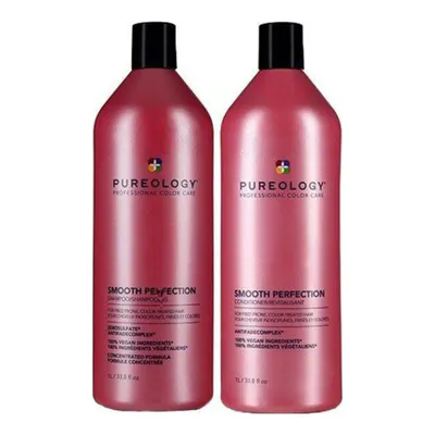 Pureology 1L Smooth Perfection Shampoo and Conditioner Bundle
