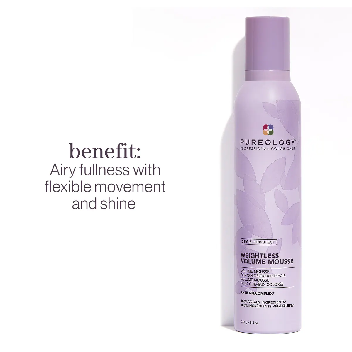 Pureology Style + Protect Weightless Volume Mousse 238g, view 7