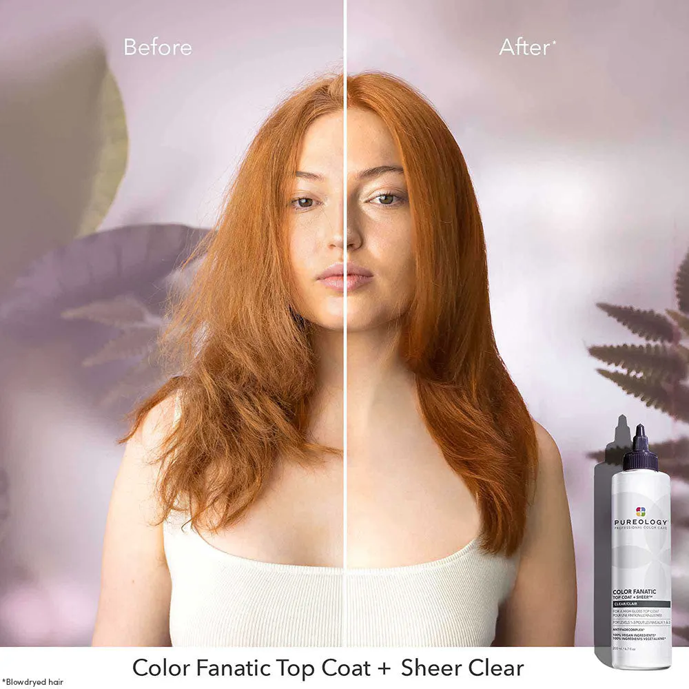 Pureology Color Fanatic Top Coat and Sheer - Clear 200ml, view 2