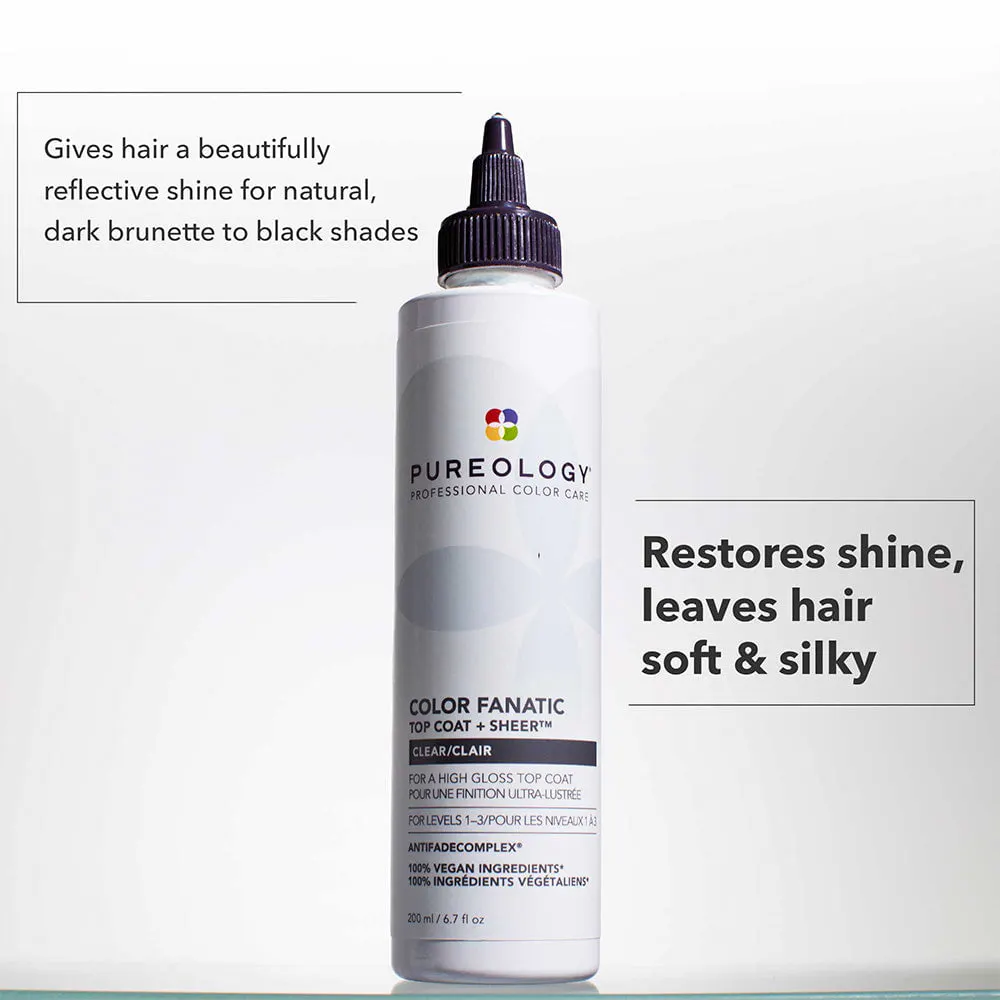 Pureology Color Fanatic Top Coat and Sheer - Clear 200ml, view 4