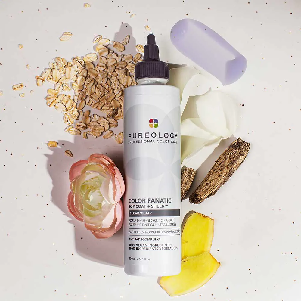Pureology Color Fanatic Top Coat and Sheer - Clear 200ml, view 5