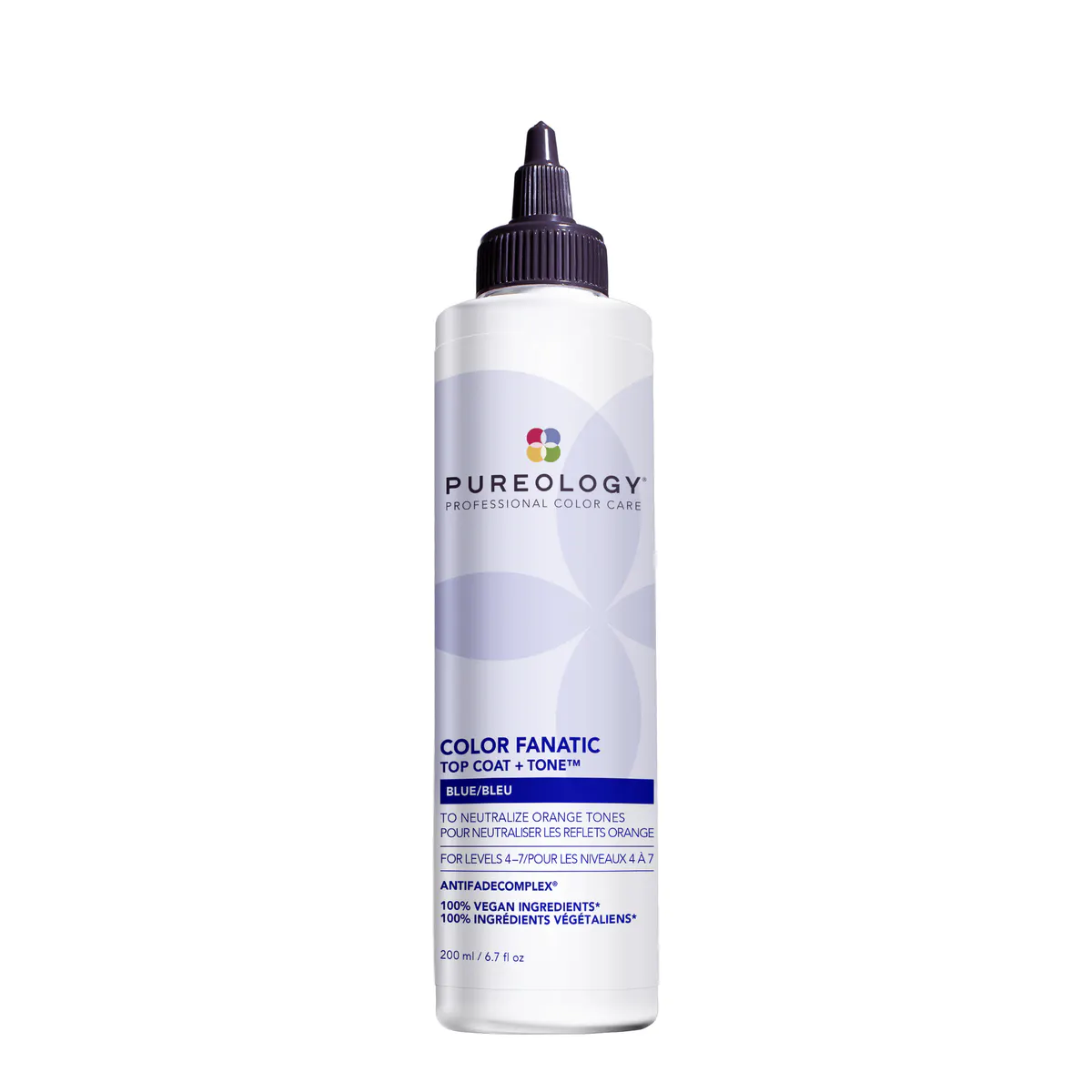 Pureology Color Fanatic Top Coat and Tone - Blue 200ml