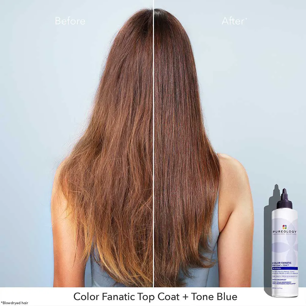 Pureology Color Fanatic Top Coat and Tone - Blue 200ml, view 3