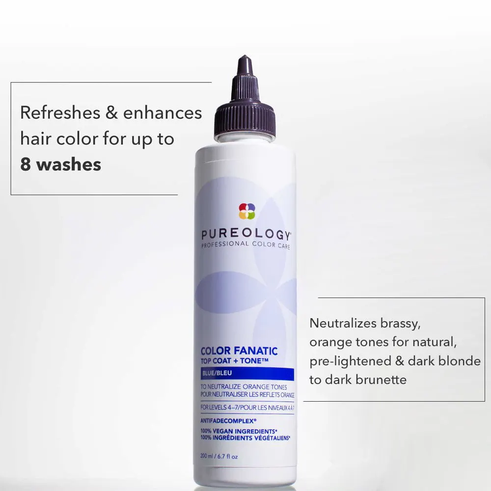 Pureology Color Fanatic Top Coat and Tone - Blue 200ml, view 4