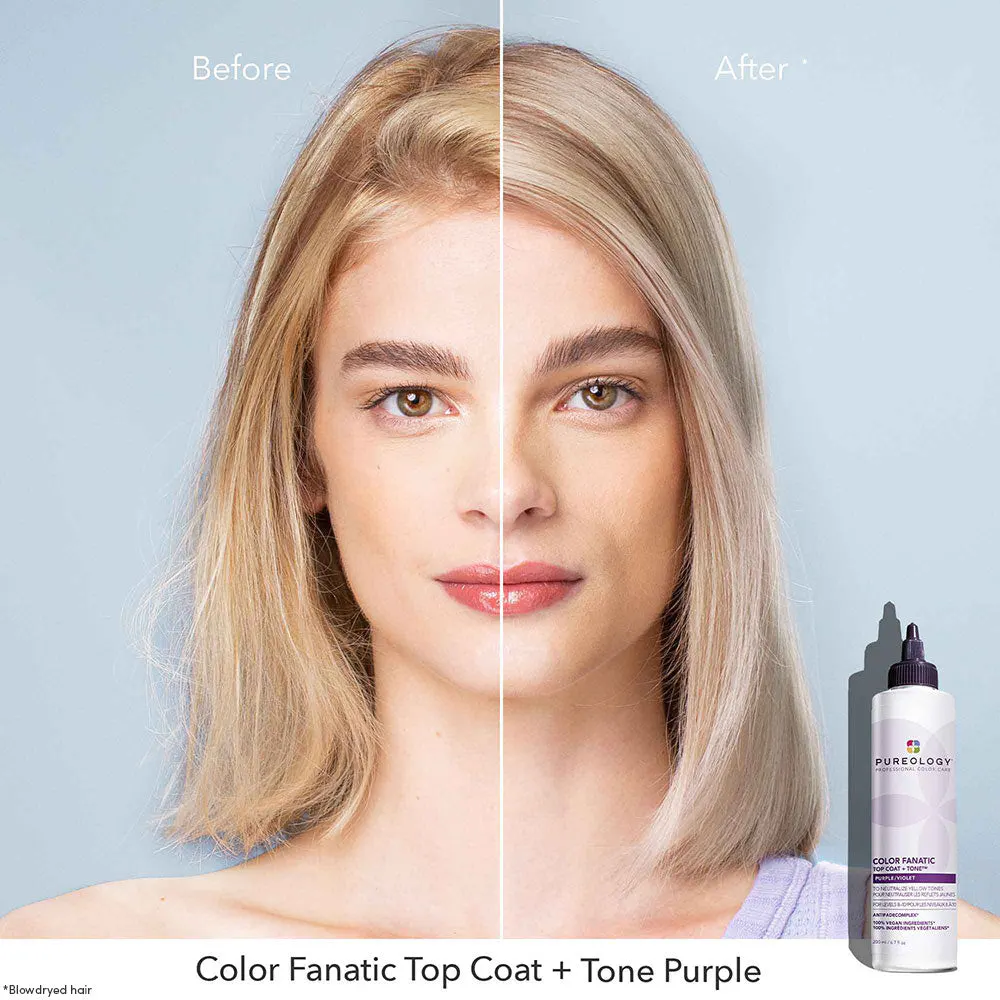 Pureology Color Fanatic Top Coat and Tone - Purple 200ml, view 2