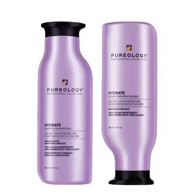 Pureology Hydrate Shampoo and Conditioner 266ml Bundle