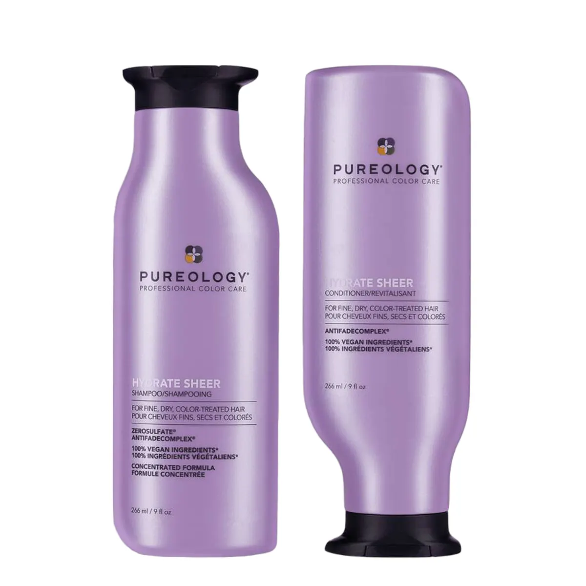 Pureology Hydrate Sheer Shampoo and Conditioner 266ml Bundle