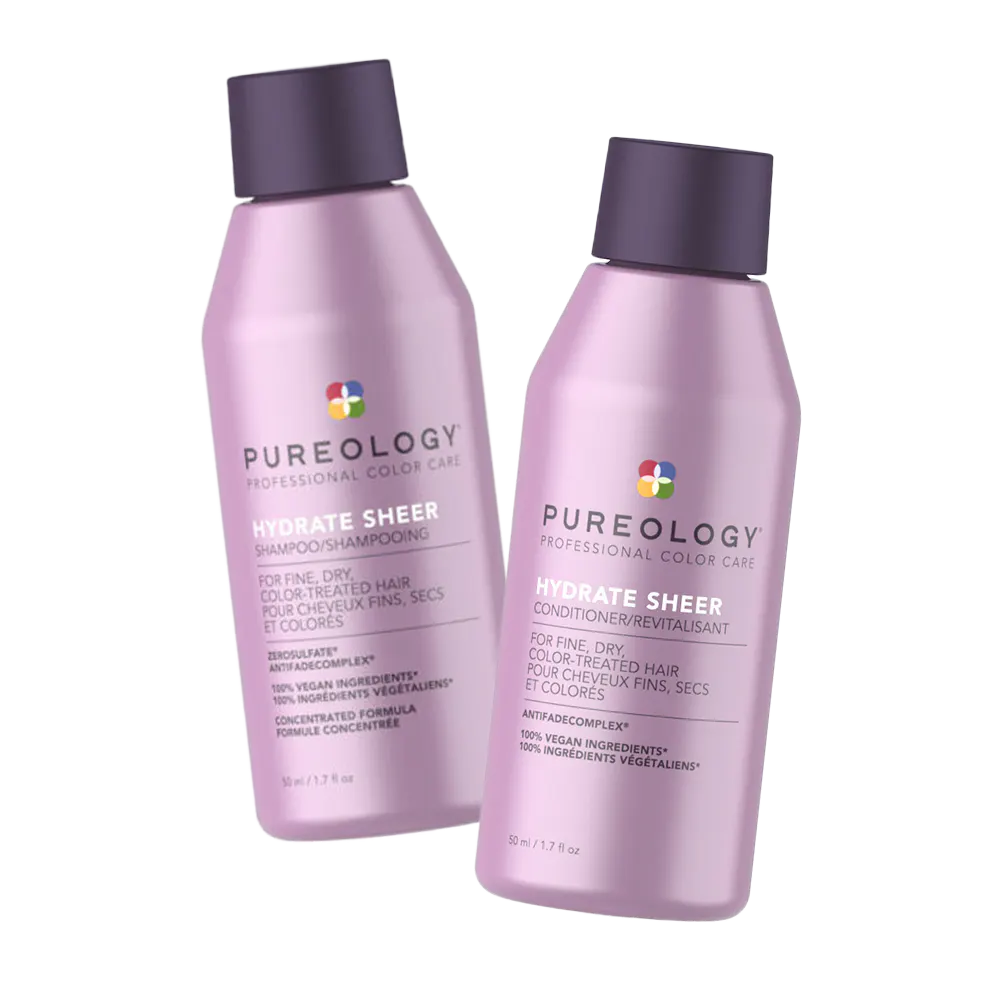 Pureology Hydrate Sheer Shampoo & Conditioner Deluxe Sample Duo